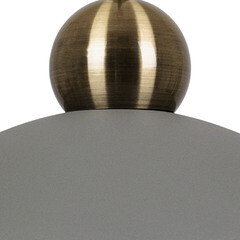 Светильник подвесной Arte Lamp Recinto E27 60 Вт 2 кв.м серый IP20 (A7053SP-1GY) - фото 2