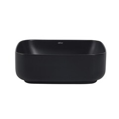 Раковина Abber Rechteck 39 см накладная черная матовая (AC2211MB) - фото 4