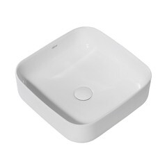 Раковина Abber Rechteck 39 см накладная белая (AC2211) - фото 4