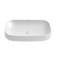 Раковина Abber Rechteck 72 см накладная белая (AC2210) - фото 3