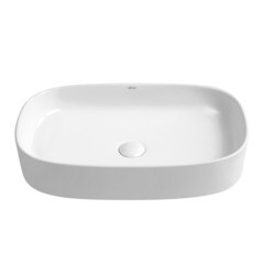 Раковина Abber Rechteck 61 см накладная белая (AC2209) - фото 4