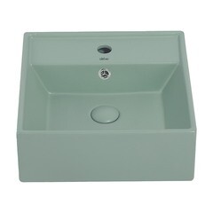 Раковина Abber Rechteck 42 см накладная светло-зеленая матовая (AC2208MCG) - фото 4