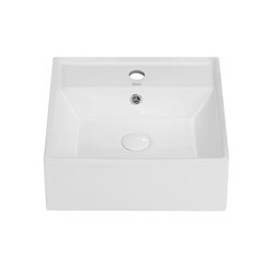 Раковина Abber Rechteck 42 см накладная белая (AC2208) - фото 5