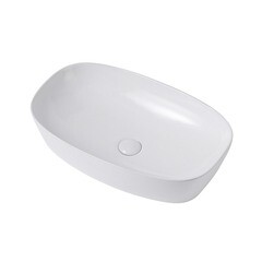 Раковина Abber Rechteck 61 см накладная белая (AC2206) - фото 5