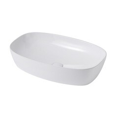 Раковина Abber Rechteck 61 см накладная белая (AC2206) - фото 1