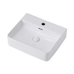 Раковина Abber Rechteck 50 см накладная белая (AC2203) - фото 5