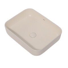 Раковина Abber Rechteck 50 см накладная светло-бежевая матовая (AC2202MBE) - фото 4