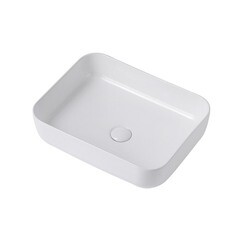 Раковина Abber Rechteck 50 см накладная белая (AC2202) - фото 5