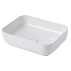 Раковина Abber Rechteck 50 см накладная белая (AC2202) - фото 1