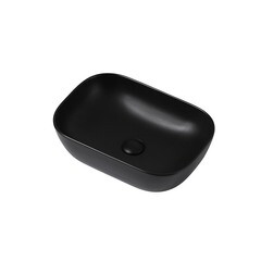 Раковина Abber Rechteck 46 см накладная черная матовая (AC2200MB) - фото 4