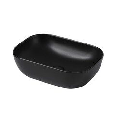 Раковина Abber Rechteck 46 см накладная черная матовая (AC2200MB)
