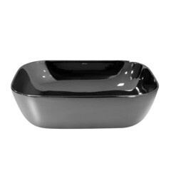 Раковина Abber Rechteck 46 см накладная серебро (AC2200GS) - фото 4