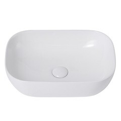 Раковина Abber Rechteck 46 см накладная белая (AC2200) - фото 5