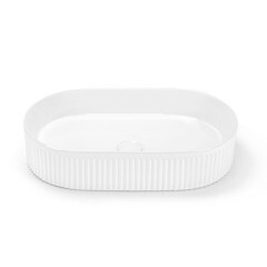 Раковина Abber Bequem 58 см накладная белая (AC2116) - фото 4