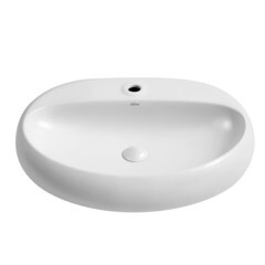 Раковина Abber Bequem 64 см накладная белая (AC2112) - фото 4