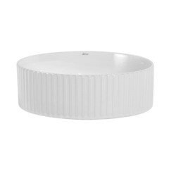 Раковина Abber Bequem 36 см накладная белая (AC2111) - фото 3