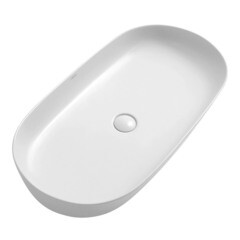 Раковина Abber Bequem 80 см накладная белая (AC2110) - фото 2