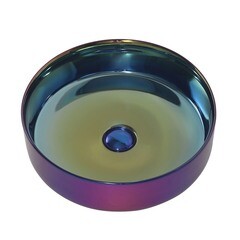 Раковина Abber Bequem 40 см накладная хамелеон (AC2109Regen) - фото 4