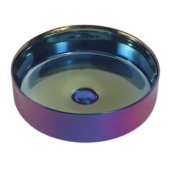 Изображение товара Раковина Abber Bequem 40 см накладная хамелеон (AC2109Regen)