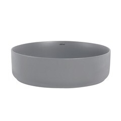 Раковина Abber Bequem 40 см накладная серая матовая (AC2109MG) - фото 2