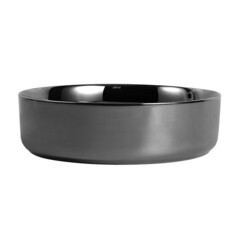 Раковина Abber Bequem 40 см накладная серебро (AC2109GS) - фото 4