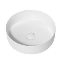 Раковина Abber Bequem 36 см накладная белая матовая (AC2108MW) - фото 4