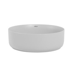 Раковина Abber Bequem 36 см накладная светло-серая матовая (AC2108MLG) - фото 3