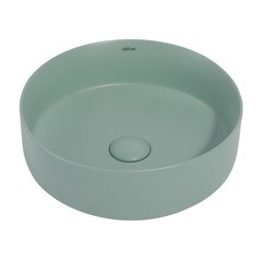 Изображение товара Раковина Abber Bequem 36 см накладная светло-зеленая матовая (AC2108MCG)