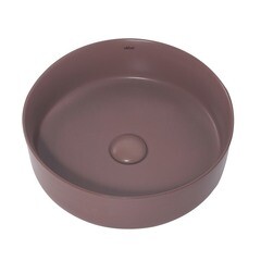 Раковина Abber Bequem 36 см накладная коричневая матовая (AC2108MC) - фото 3