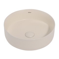 Раковина Abber Bequem 36 см накладная светло-бежевая матовая (AC2108MBE) - фото 1