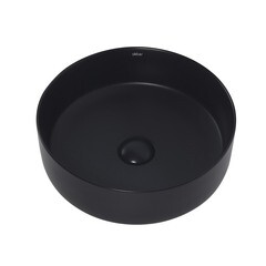 Раковина Abber Bequem 36 см накладная черная матовая (AC2108MB) - фото 3