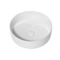 Раковина Abber Bequem 36 см накладная белая (AC2108) - фото 3