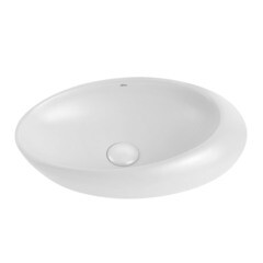 Раковина Abber Bequem 49 см накладная белая (AC2107) - фото 5