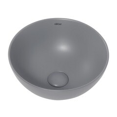 Изображение товара Раковина Abber Bequem 32 см накладная серая матовая (AC2106MG)