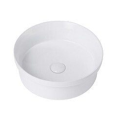 Раковина Abber Bequem 40 см накладная белая (AC2103) - фото 4