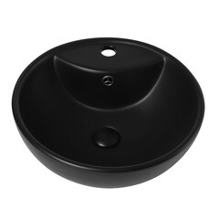 Раковина Abber Bequem 46 см накладная черная матовая (AC2101MB) - фото 5