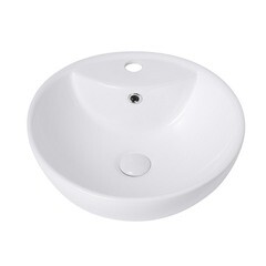 Раковина Abber Bequem 46 см накладная белая (AC2101) - фото 4