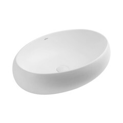 Раковина Abber Bequem 60 см накладная белая матовая (AC2102MW) - фото 1