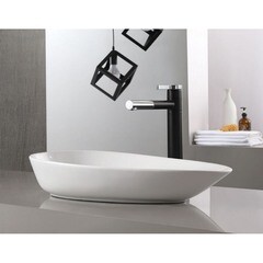 Раковина Abber Bequem 59 см накладная белая (AC2117) - фото 6