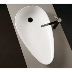 Раковина Abber Bequem 59 см накладная белая (AC2117) - фото 5