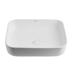 Раковина Abber Rechteck 50 см накладная белая матовая (AC2202MW) - фото 3