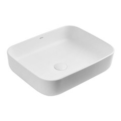 Раковина Abber Rechteck 50 см накладная белая матовая (AC2202MW) - фото 1