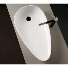 Раковина Abber Bequem 59 см накладная белая матовая (AC2117MW) - фото 4