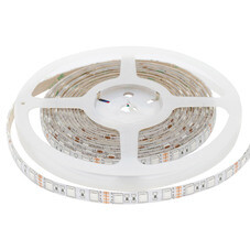 Лента светодиодная SMD 5050 RGB свет 12 В 14,4 Вт/м 5 м IP65 Apeyron (000012)