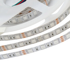Лента светодиодная SMD 5050 RGB свет 12 В 14,4 Вт/м 5 м IP65 Apeyron (000012) - фото 9