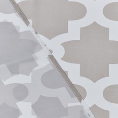 Штора для ванны Zalel 1800х2000 мм полиэстер бежевая (су-213801) - фото 4