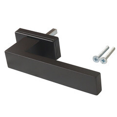 Ручка оконная черная металл Internika Dublin - фото 3