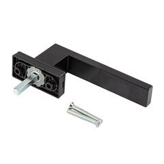 Ручка оконная черная металл Internika Dublin - фото 2