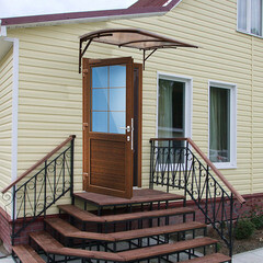 Козырек Практичный 1000х1200 мм бронзовый сотовый - фото 3