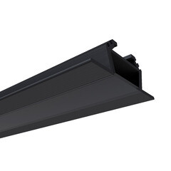 Профиль для светодиодной ленты Apeyron (08-03-Ч) 2 м угловой - фото 1